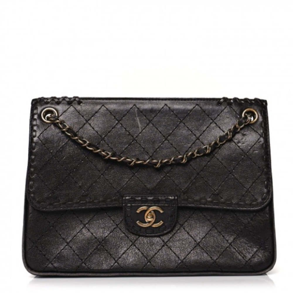 Chanel Paris-Edinburgh Whipstitch Flap Bag